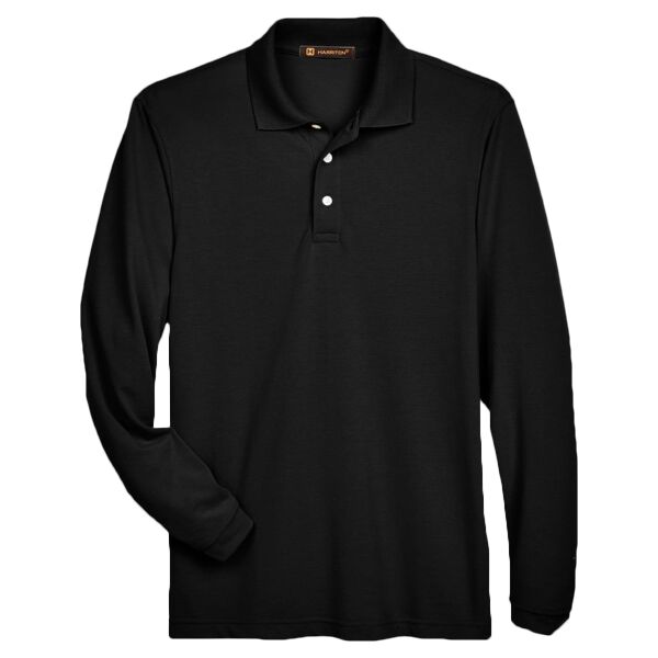 Men's Easy Blend™ Long Sleeve Polo Thumbnail