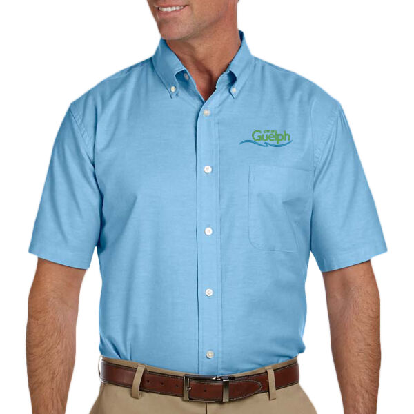 Embroidered Short Sleeve Work Shirt Thumbnail