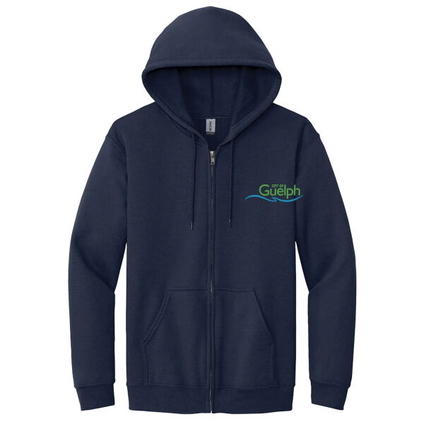 Heavy Blend Full Zip Hooded Sweatshirt Thumbnail