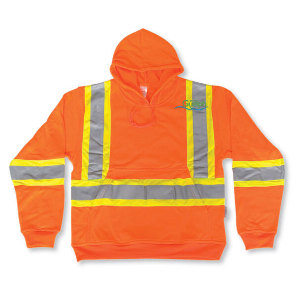 Embroidered Safety Pullover Hoodie  Thumbnail