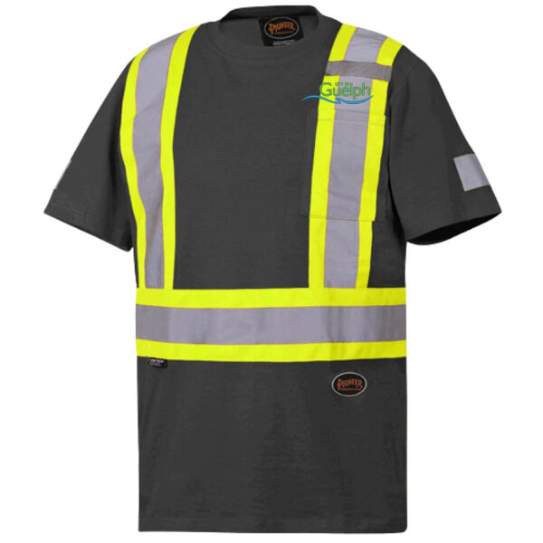 Embroidered Safety T-Shirt - 100% Cotton Thumbnail
