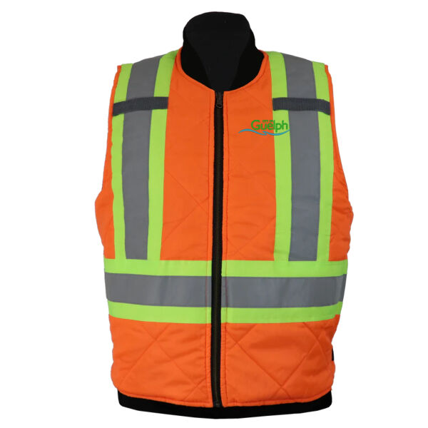 Embroidered Reversible Lined Vest  Thumbnail